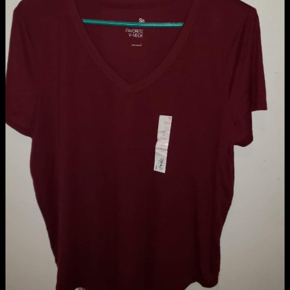 V- neck Short Sleeve